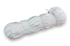 Резинка-плетеная-(продежка)-10мм-белая-в-намотке-по-100-метров